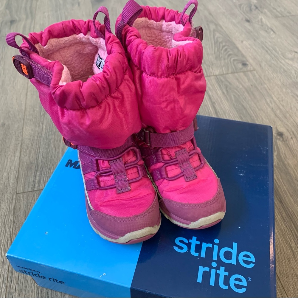 Toddler stride rite winter snow boots